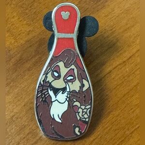 5/$25 Disney The Lion King Scar Bowling Pin